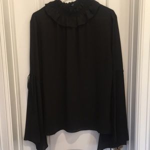 High neck blouse!
